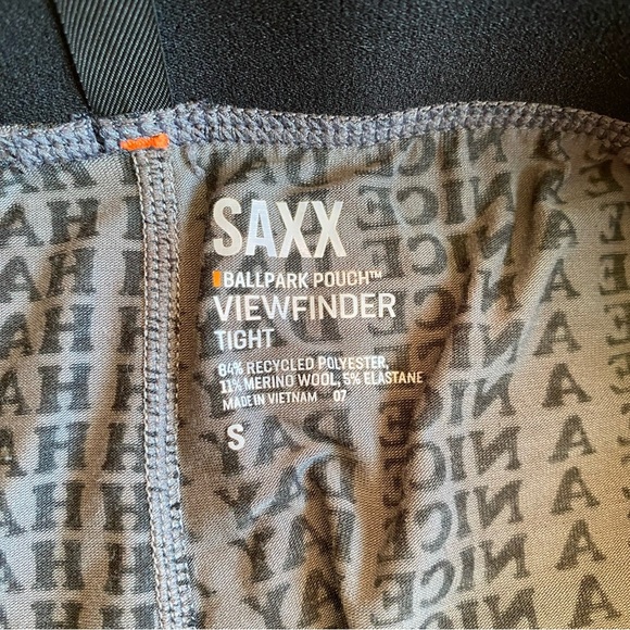 Saxx View Finder base layer set “ Have A Nice Day Long sleeve & pants - Picture 6 of 9
